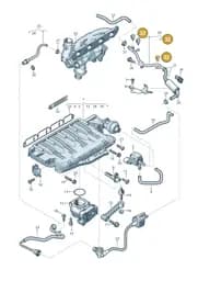WHT003436 Volkswagen Clip
