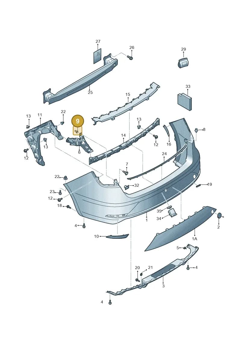 WHT003567 — SEAT Leon ST (2016-2020) diagram 830807750, position 9