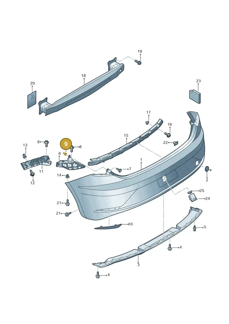 WHT003567 — SEAT Leon ST (2016-2020) diagram 830807500, position 9