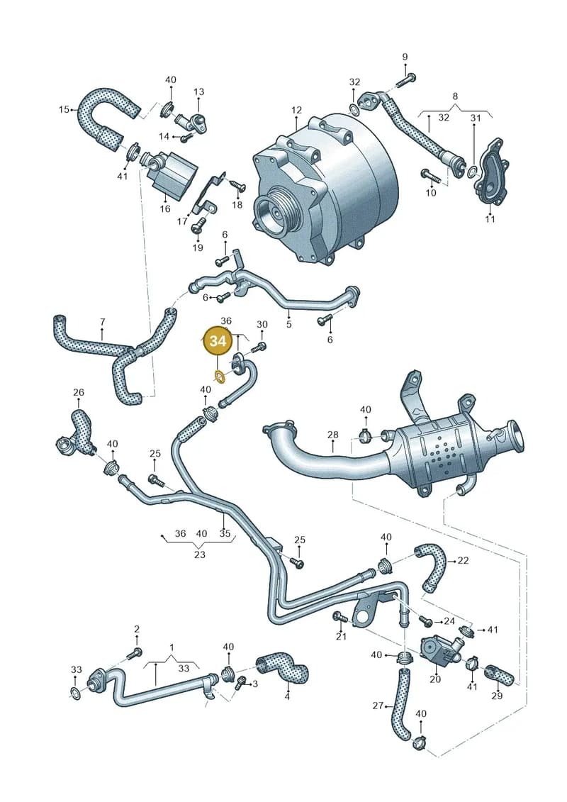 WHT003695B — Audi Q8 (2018-2025) diagram 838121019, position 34