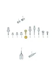 WHT003873 Volkswagen Flow Drill Screw