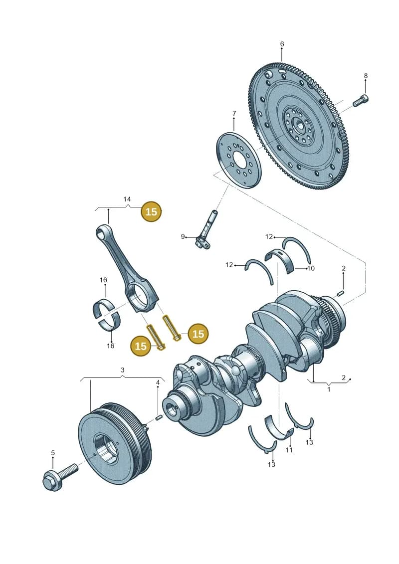 WHT004562 — Audi RS6 Avant (2019-2025) diagram 819105100, position 15