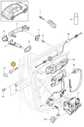 WHT004714 Volkswagen Hexagon Socket Head Locating Bolt