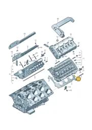 WHT004782 Volkswagen Threaded Pin