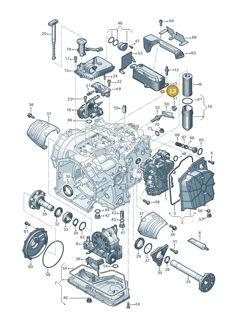 WHT004815 — Audi R8 Spyder (2015-2024) diagram 872325500, position 13