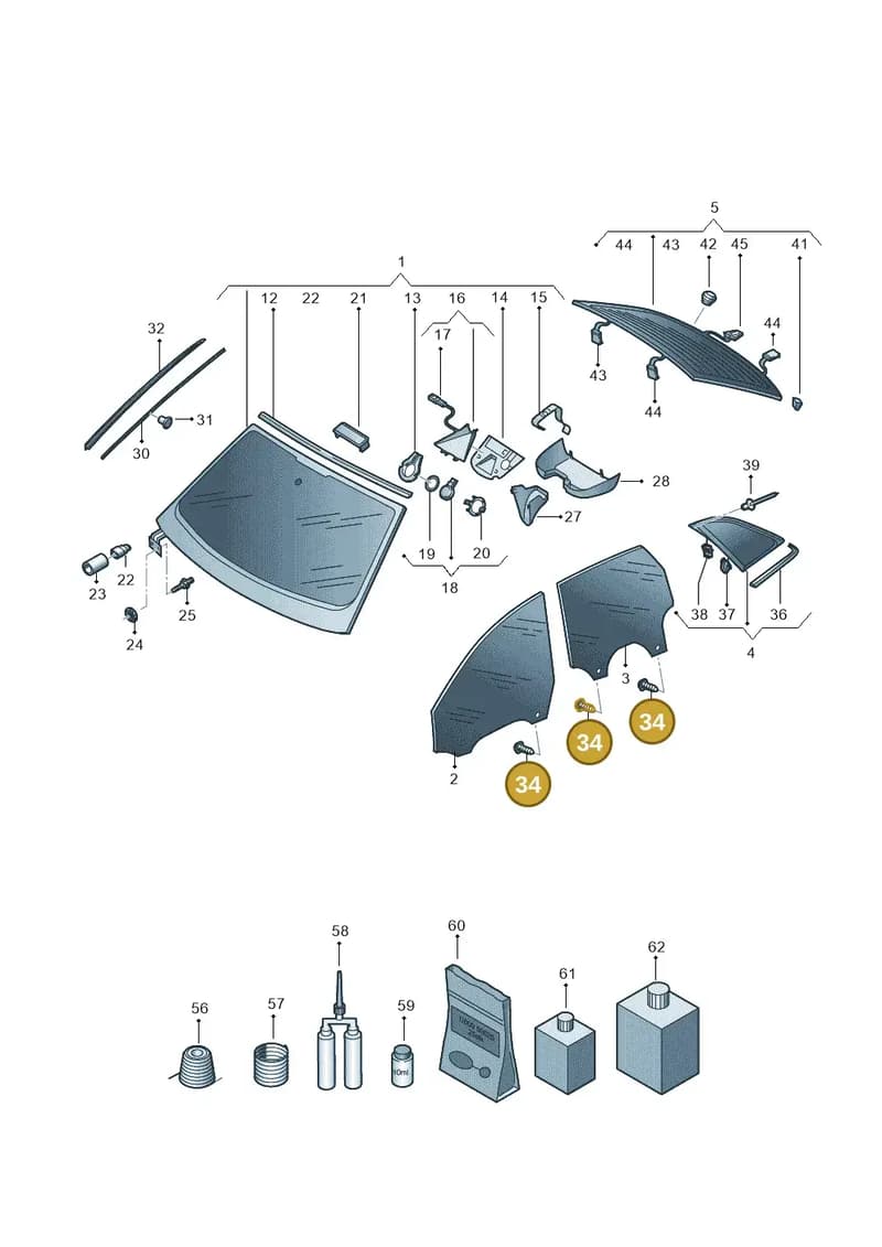 WHT004905 — Audi RS Q8 (2019-2025) diagram 429845000, position 34