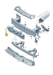 WHT004948 Volkswagen Cable Ties