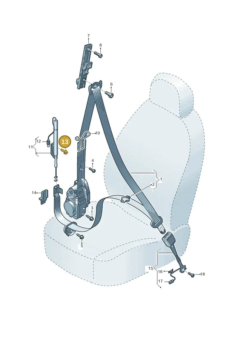 WHT004969 — Audi Q8 e-tron (2018-2025) diagram 586857600, position 13