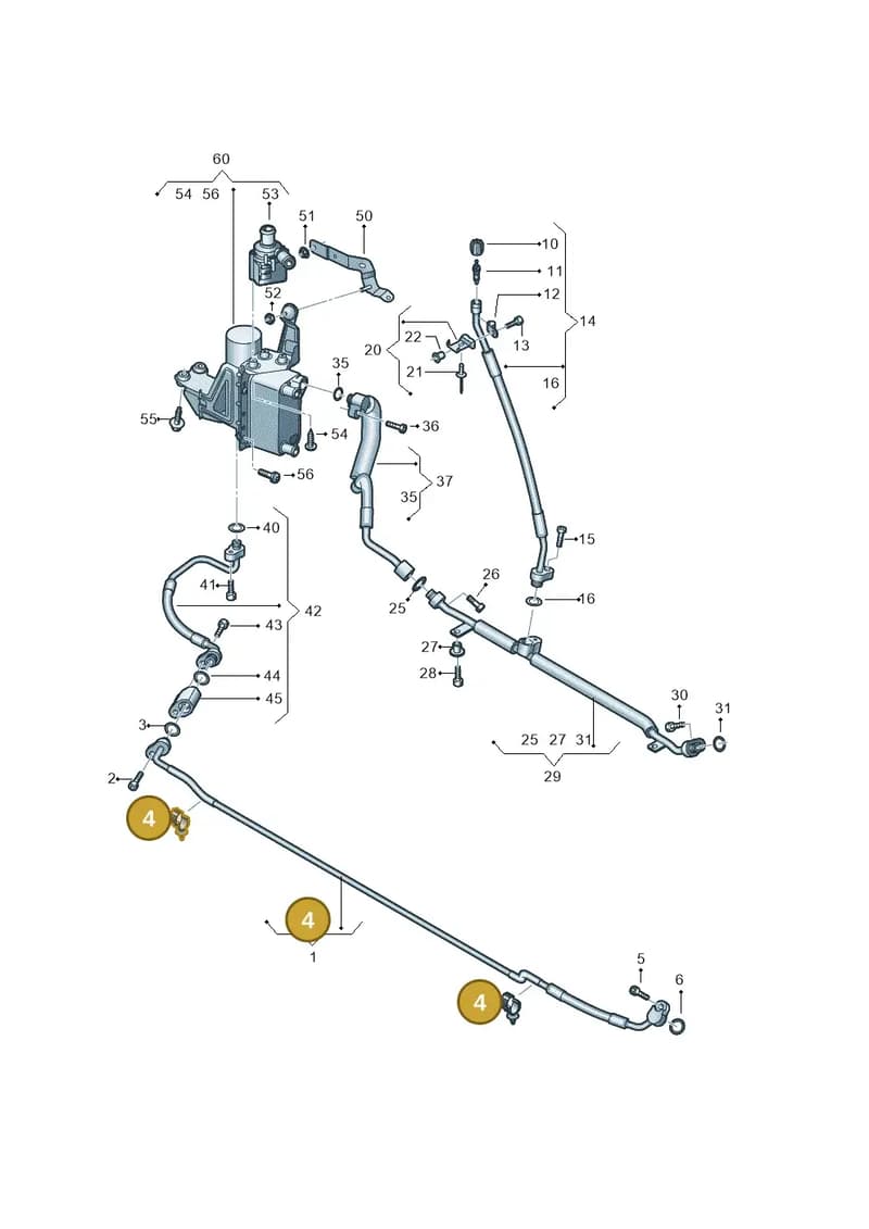 WHT005244 — Audi A8 (2017-2025) diagram 838260780, position 4