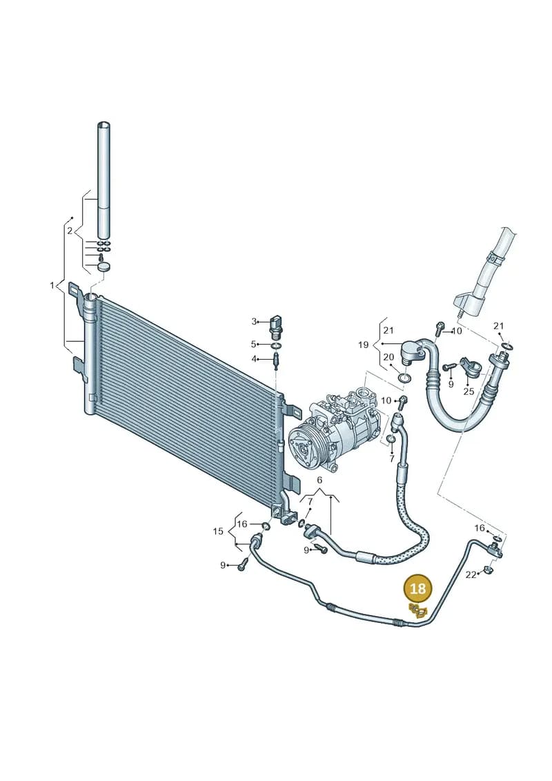 WHT005244 — Audi RS6 Avant (2019-2025) diagram 537260400, position 18