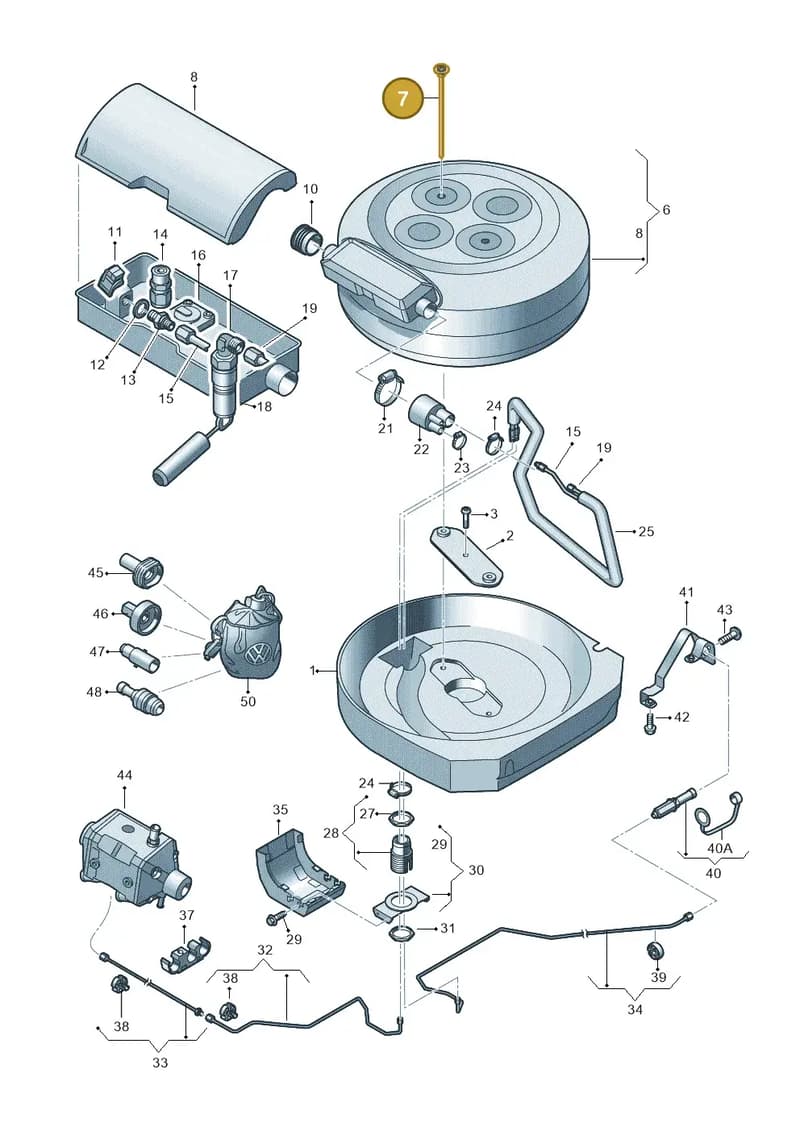 WHT005285 — SEAT Ibiza (2012-) diagram 672201090, position 7