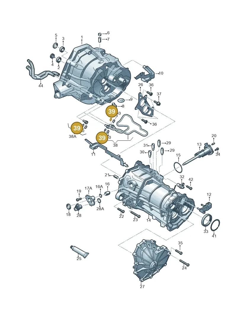 WHT005445 — Audi Q5 qu. 2.0 TDI (2012-2017) diagram 736301300, position 39