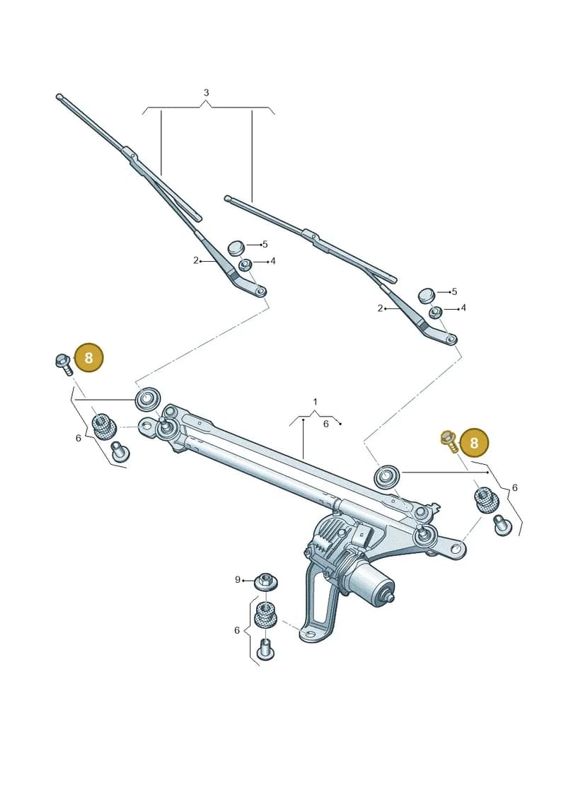 WHT005456 — Audi Q3 2.0 (2019-) diagram 597955000, position 8