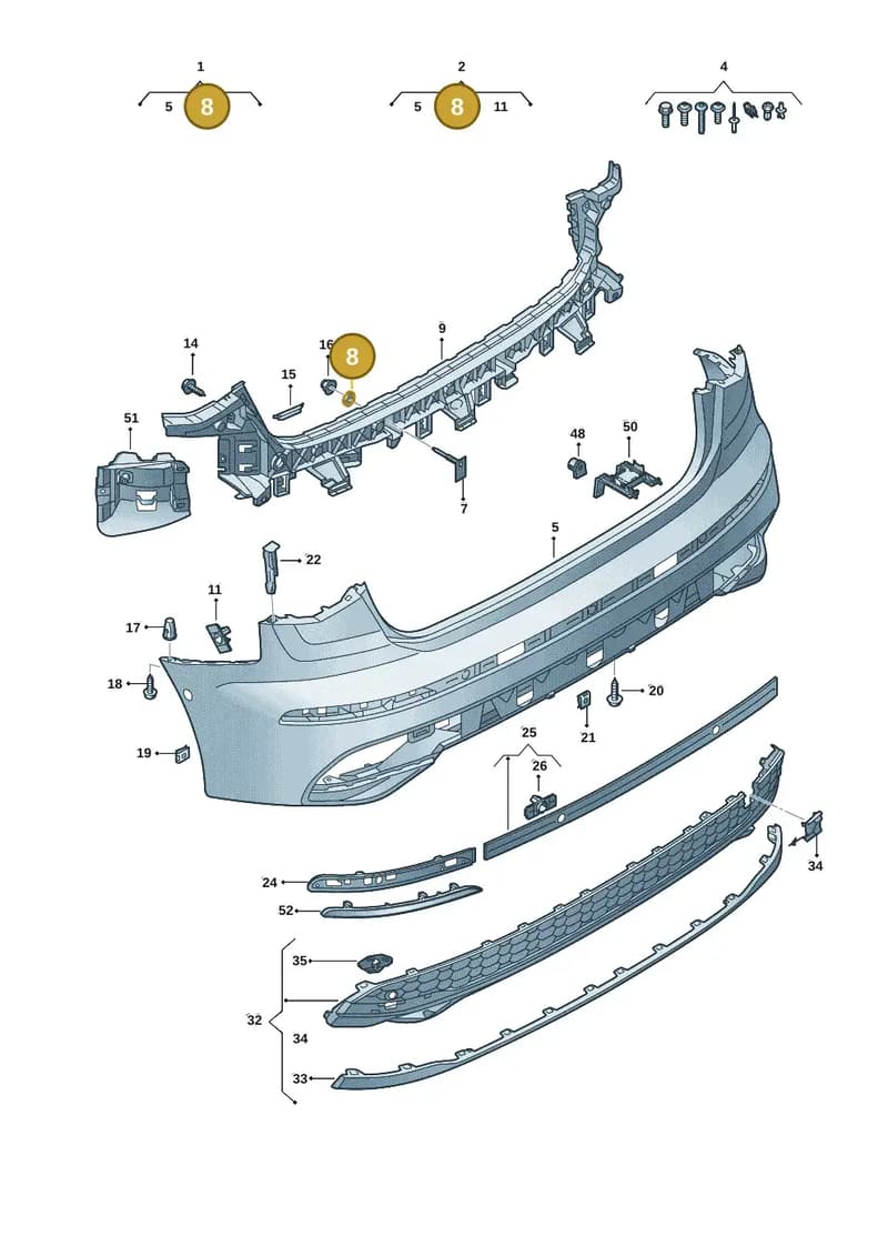 WHT005559 — Audi A3 Sportback (2019-2025) diagram 596807625, position 8