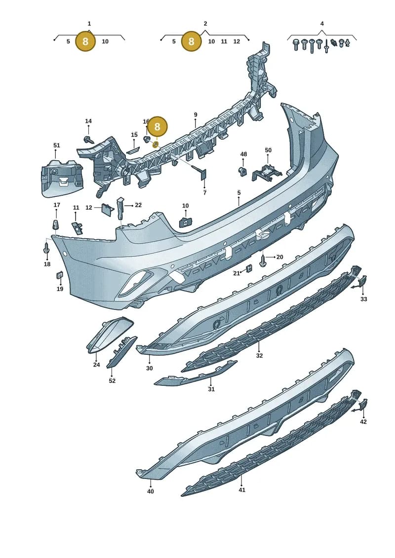 WHT005559 — Audi A3 Sportback (2019-2025) diagram 596807775, position 8