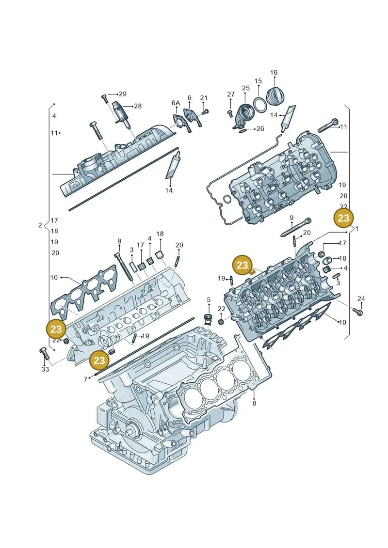 WHT005667 — Audi A7 Sportback (2014-2018) diagram 771103300, position 23