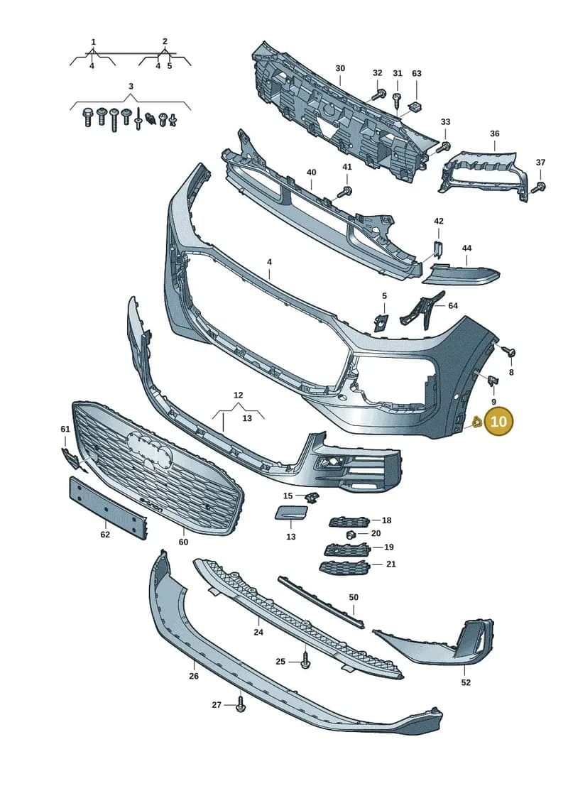 WHT006099 — Audi Q6 e-tron (2023-2025) diagram f5s807100, position 10