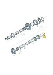WHT006186E Volkswagen Securing Ring