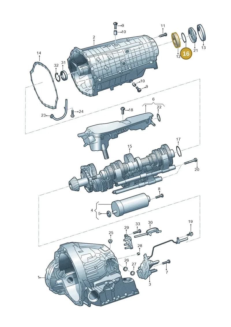 WHT006187A — Audi A5 Limousine (2024-2025) diagram 798325810, position 16