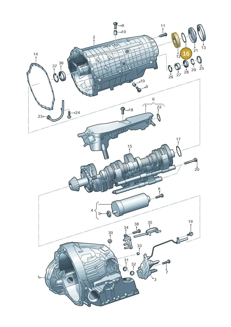 WHT006187A — Audi A6 (2018-2025) diagram 897325880, position 16