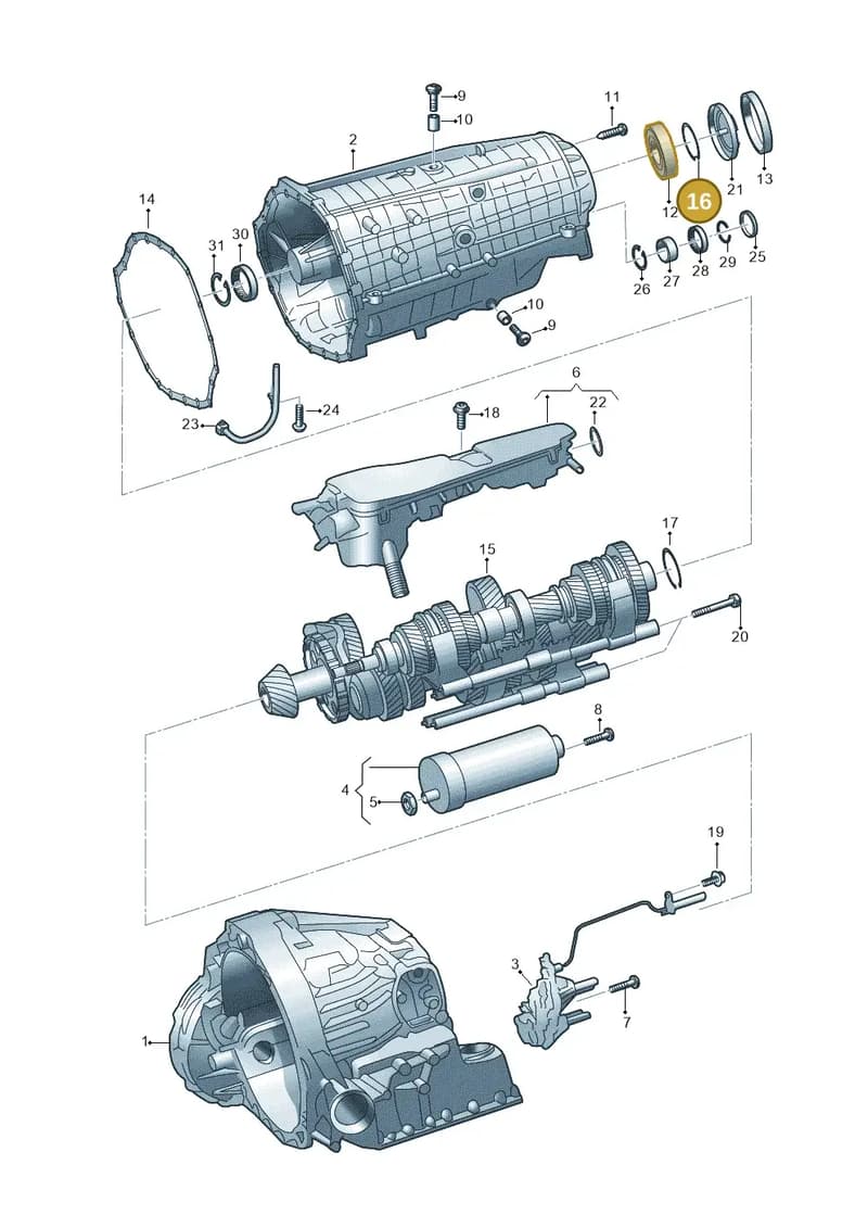 WHT006187G — Audi A6 (2018-2025) diagram 896325610, position 16