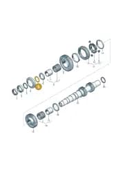 WHT006187G Volkswagen Securing Ring