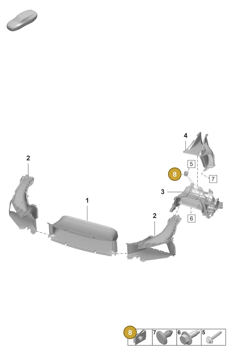 WHT006337 — Porsche 911 (2021-2022) diagram p59802110, position 8