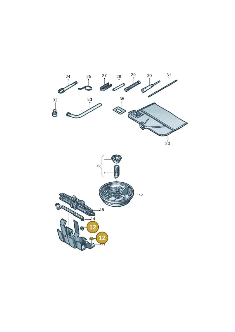 WHT006399 — Audi A3 (2020-) diagram 820011020, position 12