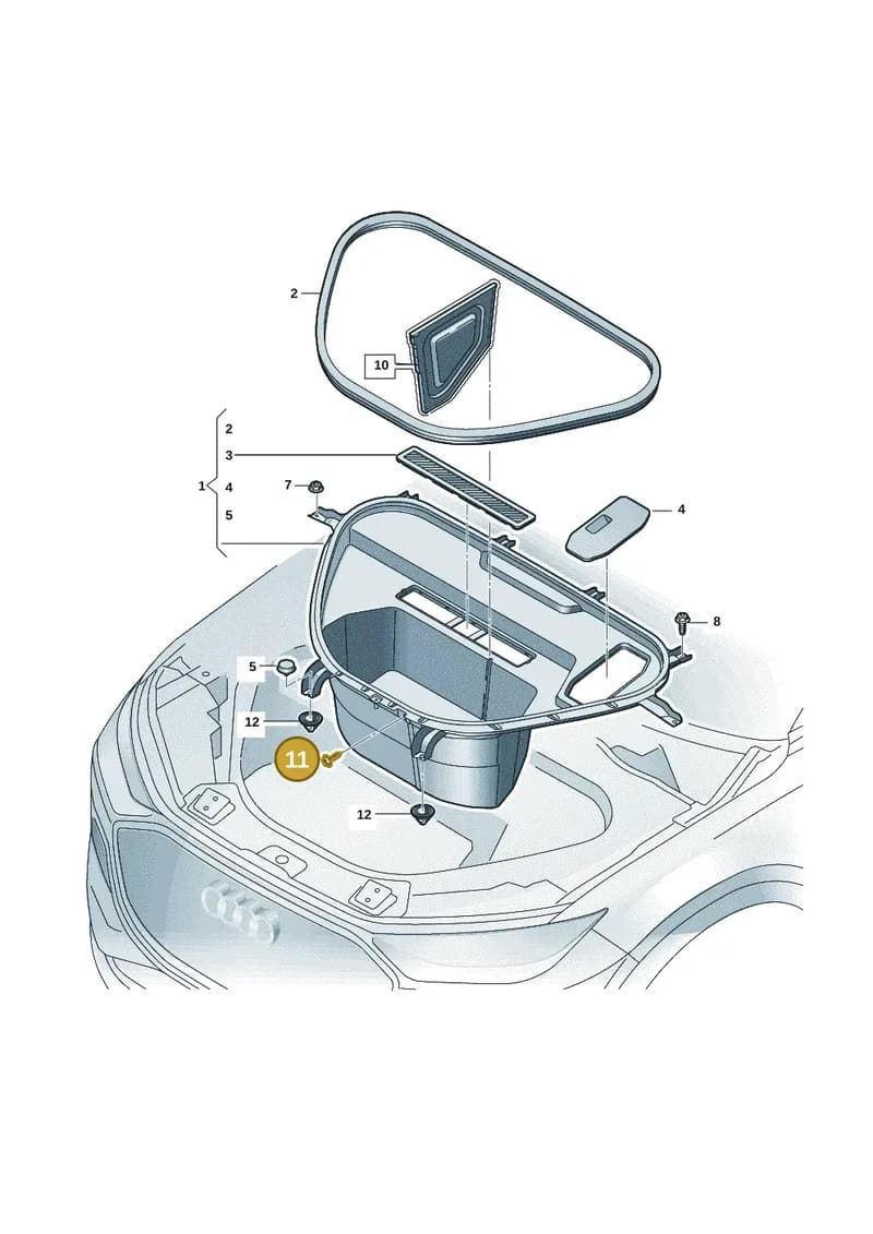 WHT006412 — Audi Q6 e-tron (2023-2025) diagram f5s863900, position 11