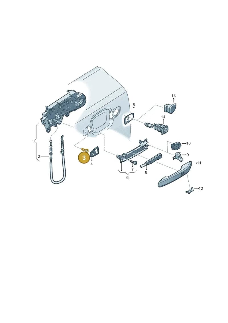 WHT006434 — Audi RS4 Avant (2017-2025) diagram 896837000, position 3