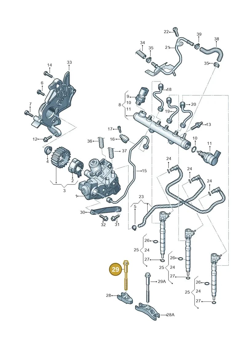 WHT006449 — Audi A1 Sportback (2014-2018) diagram 773130000, position 29