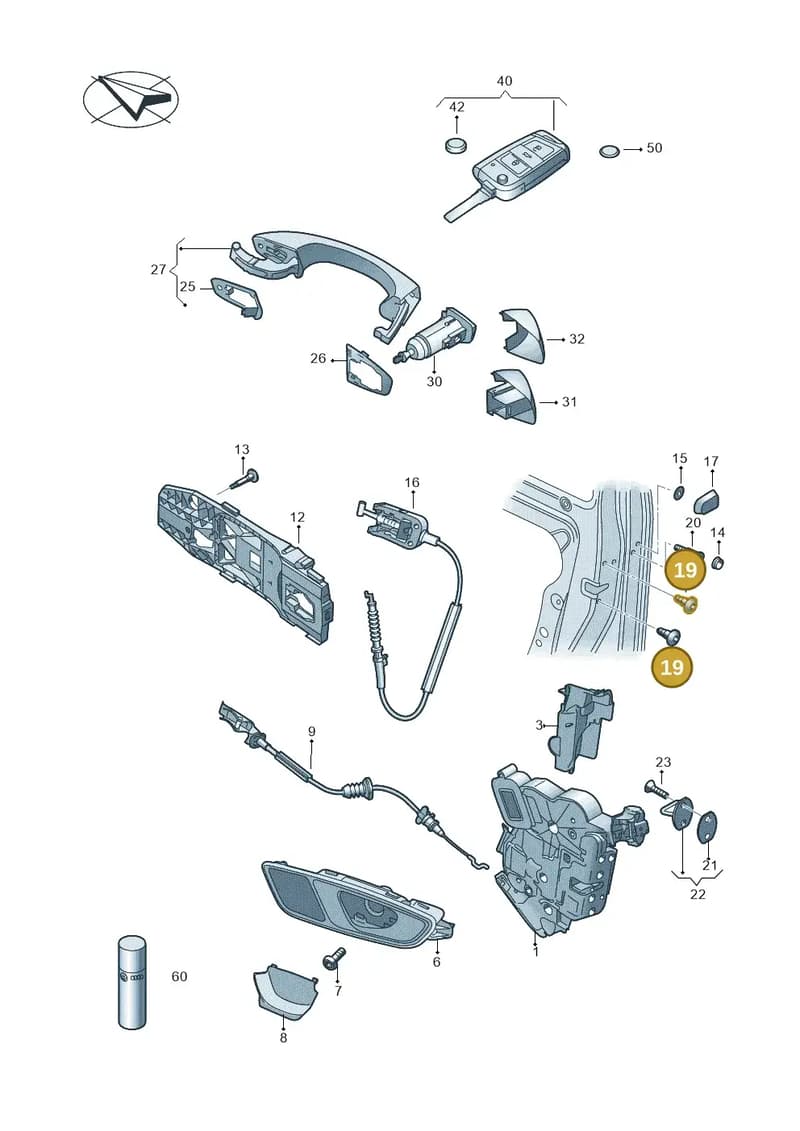 WHT006516 — SEAT Ateca (2016-) diagram 754837000, position 19