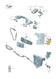 WHT006516 Volkswagen Screw