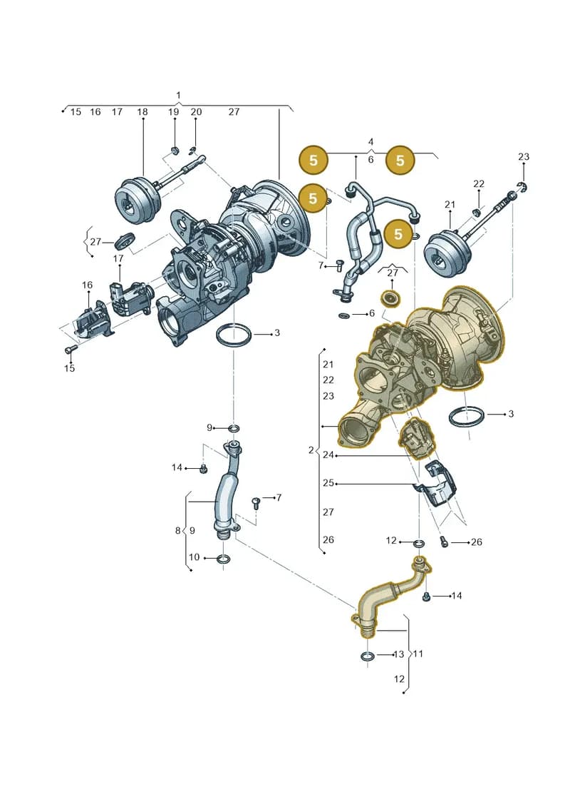 WHT006537 — Audi RS6 Avant (2019-2025) diagram 819145300, position 5