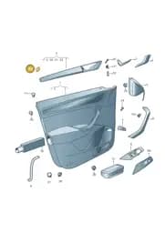 WHT006661 Volkswagen Clamping Washer