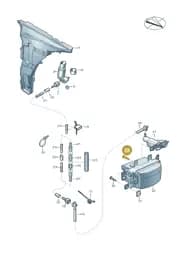WHT006726 Volkswagen Hexagon Socket Oval Head Collared