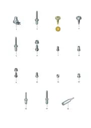 WHT007011A Volkswagen Flow Drill Screw