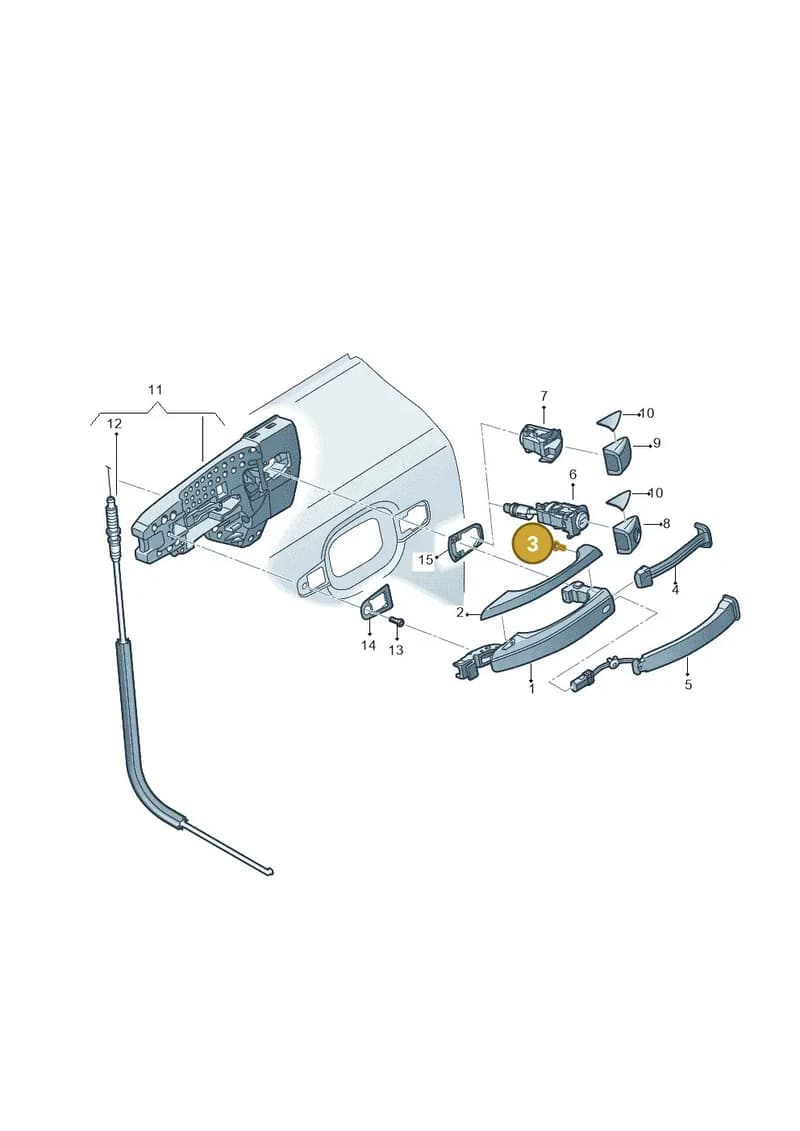 WHT007097 — Audi Q5 qu. 2.0 TDI (2012-2017) diagram 751837010, position 3