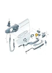 WHT007097 Volkswagen Hexagon Socket Head Bolt