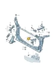 WHT007389 Volkswagen Speed Nut