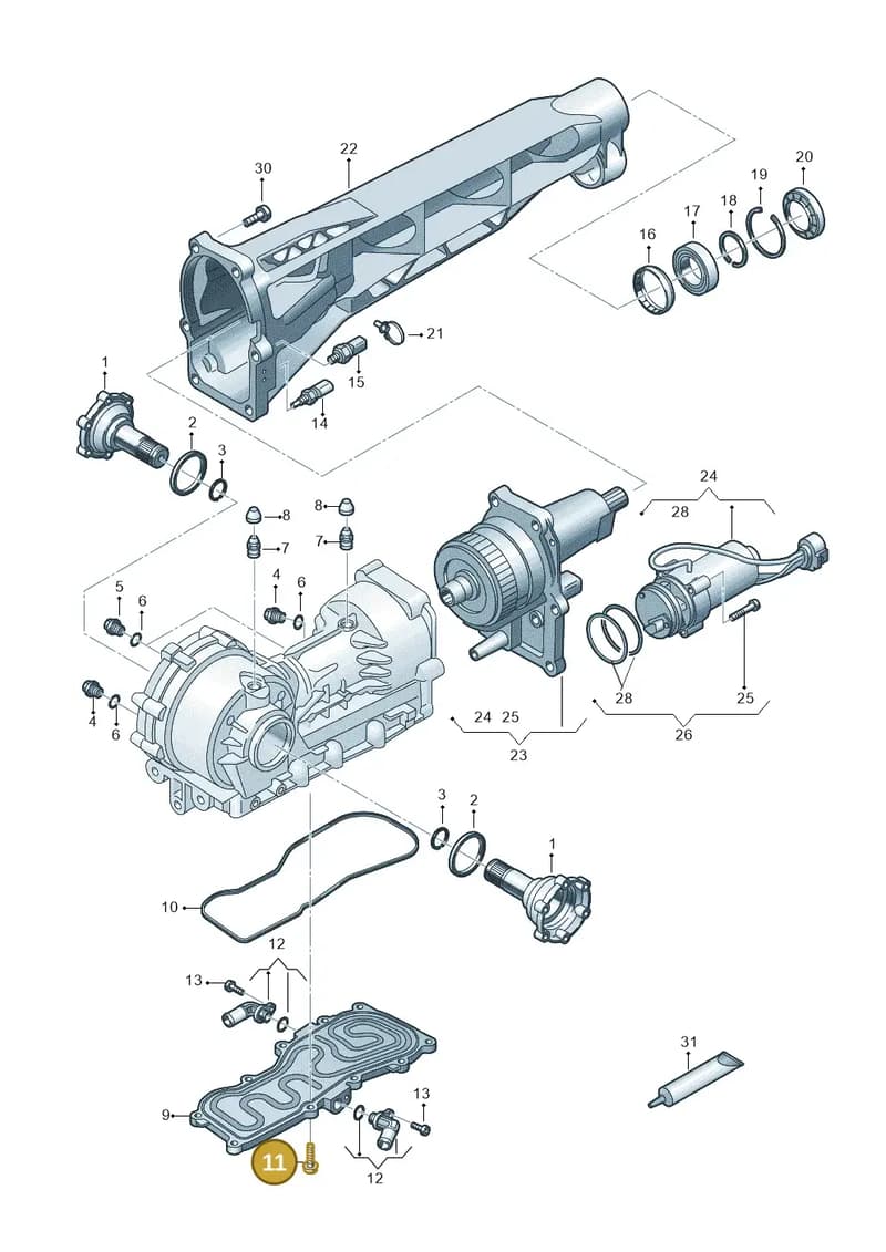 WHT007396 — Audi R8 Spyder (2015-2024) diagram 872409100, position 11