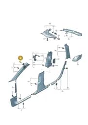 WHT007506 Volkswagen Pin