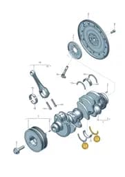 WHT007638A Volkswagen Thrust Washer