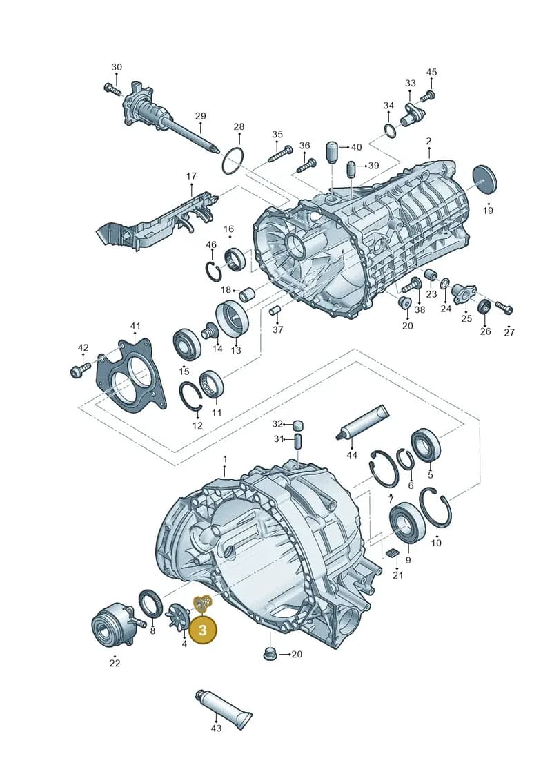 WHT007649 — Audi A4 (2015-2025) diagram 798301310, position 3