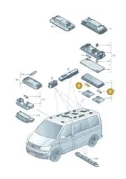 WHT007837 Volkswagen LED Light