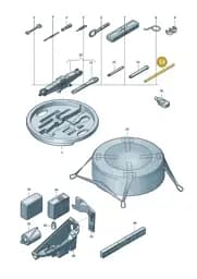WHT007844 Volkswagen Spring Pin