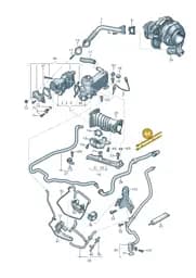 WHT007935 Volkswagen Double Clip