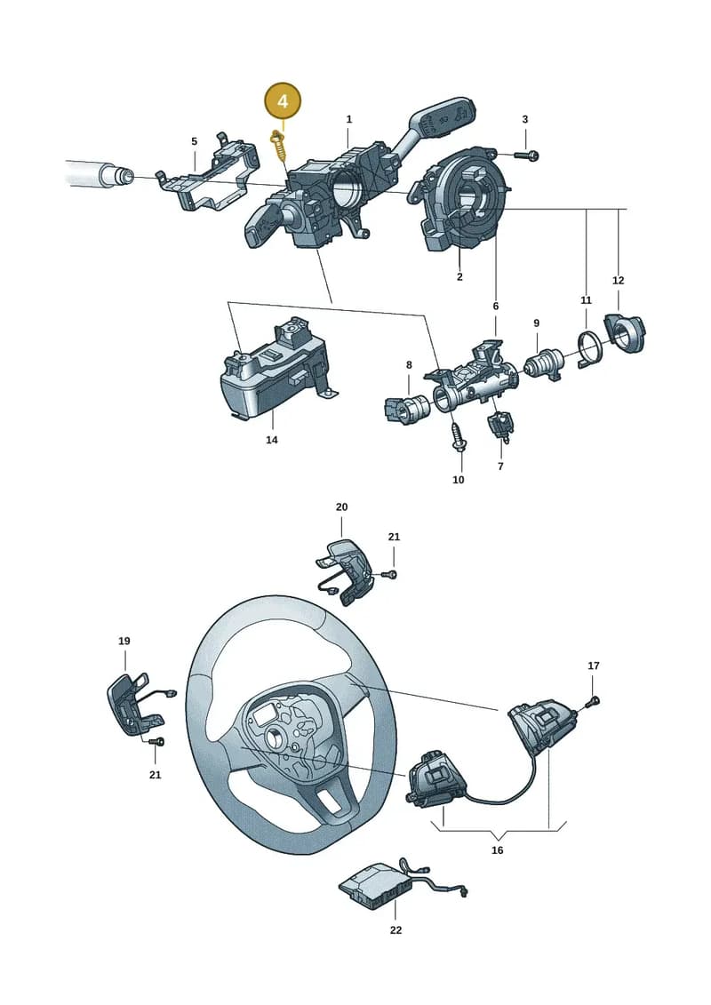 WHT008046 — Volkswagen Nivus (2020-) diagram 67b953050, position 4