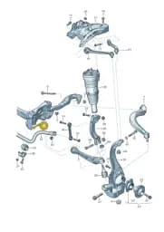 WHT008106 Volkswagen Screw with Interior Serrations