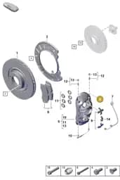 WHT008186 Volkswagen Socket Head Bolt